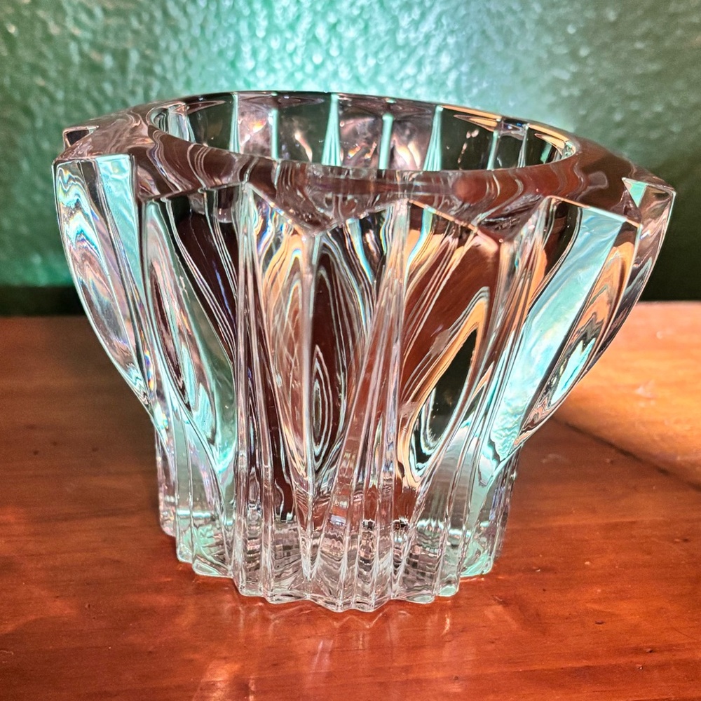 MIKASA SIGMA VOTIVE Crystal Candle Holder